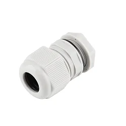 Prensaestopas PKGM25 con alivio de tensión, gris claro