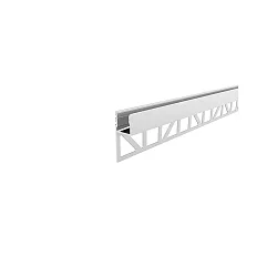 Perfil para baldosas EA-03-12, blanco