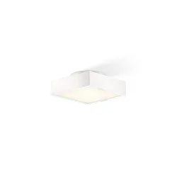 Luminaria de techo CUT 18 N IP44, blanco mate regulable