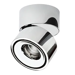 Luminaria de pared y techo STUDIO L LED IP20, cromo 