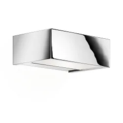 Luminaria de pared BOX 15 R7s 78mm IP44, cromo 
