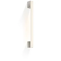 Luminaria de pared OMEGA 20 S14s 60-100cm 2 sockel IP20, cromo 