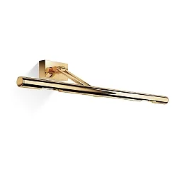 Luminaria de pared DIM 60 G9 IP20, dorado regulable