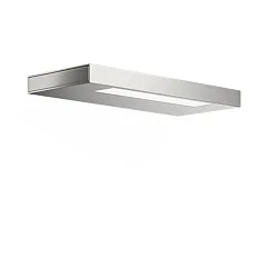 LED Wall luminaire SLIM 24 N LED, 8W, 3000K, 1280lm, IP44, nickel satin