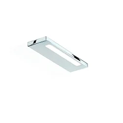 LED Wall luminaire SLIM 34 N LED, 16,4W, 3000K, 2500lm, IP44, chrome