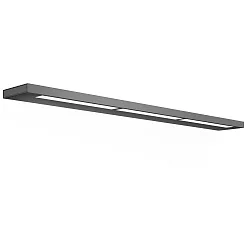 Luminaria de pared SLIM 80 N LED IP44, negro mate 