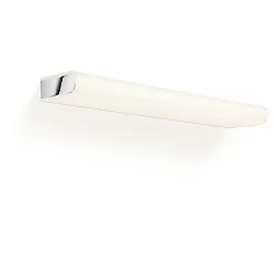 LED Wall luminaire BOOK 60 LED, 16,4W, 3000K, 2500lm, IP20, chrome