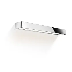 Luminaria de pared BOX 60 N LED IP44, cromo regulable