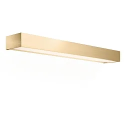 Luminaria de pared BOX 60 N LED IP44, dorado mate regulable
