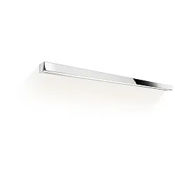 Luminaria de pared BOX 150 N LED IP44, cromo regulable