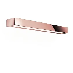 Luminaria de pared BOX 60 N LED IP44, dorado rojizo regulable