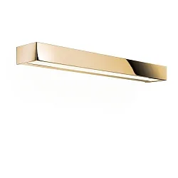 Luminaria de pared BOX 60 N LED IP44, dorado regulable