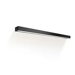 LED Wall luminaire BOX 120 N LED, 65,6W, 2700K, 9960lm, IP44, black matt