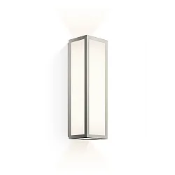Luminaria de pared y techo BAUHAUS 1 N LED IP44, níquel satinado regulable