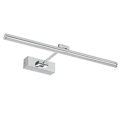 Luminaria de pared DIM 45 LED IP44, cromo 