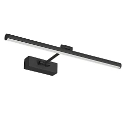 Luminaria de pared DIM 45 LED IP44, negro mate 