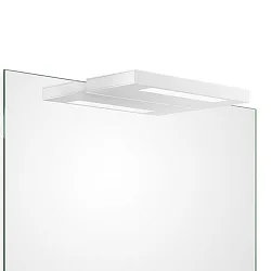 Luminaria de espejo SLIM 1-24 N LED IP44, blanco mate 