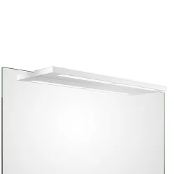 LED Mirror luminaire SLIM 1-60 N LED, 32,8W, 3000K, 5000lm, IP44, white matt