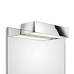 Luminaria de espejo BOX 1-25 N LED IP44, cromo regulable