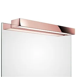 LED Mirror luminaire BOX 1-60 N LED, 32,8W, 3000K, 4960lm, IP44, rosegold / copper
