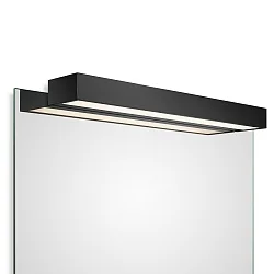Luminaria de espejo BOX 1-60 N LED IP 44, negro mate regulable