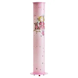Luminaria de pedestal PRINZESSIN LILLIFEE MIT EULE E27, rosado