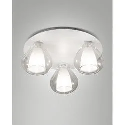 ceiling luminaire LILA 3 flames E14 IP20, dimmable