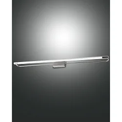 LED Wall luminaire RAPALLO, 1x 20W, 3000K, 2200lm, IP44, satin brass