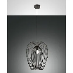 pendant luminaire CAMP 1 flame E27 IP20, white