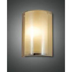 wall luminaire MARIBEL E27 IP20, amber, white 