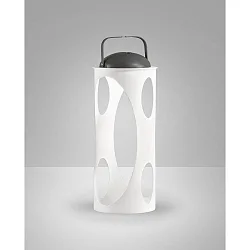Lámpara de mesa a pilas CADDY IP54, blanco regulable