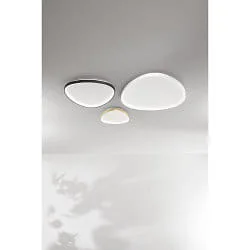 ceiling luminaire QUIRK IP20, satined, black dimmable