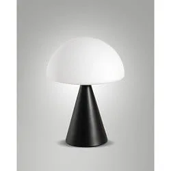 Luminaria de mesa BLIP CCT Switch, con enchufe IP20, negro regulable