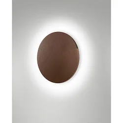 Luminaria de pared para exteriores ZON IP65, acero corten (autopatinable)