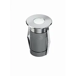 floor recessed luminaire TULIP 2 / Ø 550MM round, passable, switchable IP67, stainless steel 
