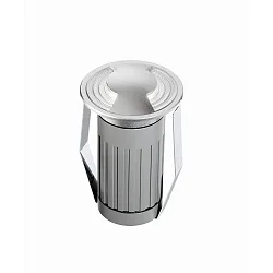 floor recessed luminaire ABILENE 2 / Ø 70MM 2-fold, round, passable, switchable IP67, chrome matt, stainless steel 