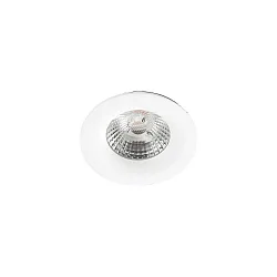 Luminaria empotrable para techos NAIS LED IP23, blanco