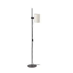 Luminaria de pedestal GUADALUPE E27 IP20, beige, negro mate 