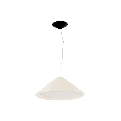 Luminaria colgante SAIGON IN de 3 llamas E27 IP20, negro mate, marfil 