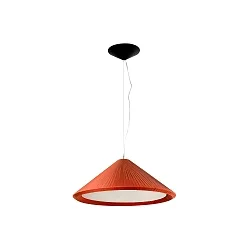 Luminaria colgante SAIGON IN de 3 llamas E27 IP20, negro mate, barro cocido 