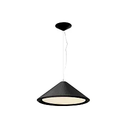 Luminaria colgante SAIGON IN de 3 llamas E27 IP20, negro mate 