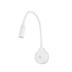 Luminaria de pared PIXIE LED IP20, blanco mate 