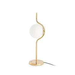 Luminaria de mesa LE VITA IP20, negro mate regulable