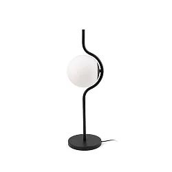 Luminaria de mesa LE VITA IP20, negro mate regulable