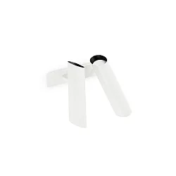 Luminaria de pared LINK de 2 llamas GU10 IP20, blanco mate 