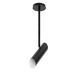 Luminaria colgante LINK GU10 IP20, negro mate 