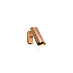 Luminaria de pared LINK GU10 IP20, color bronce 