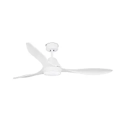 Ventilador de techo POLARIS L con mando a distancia IP20, blanco mate