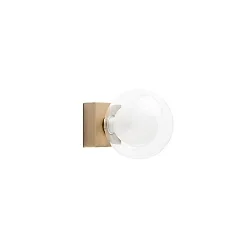wall luminaire PERLA G9 IP44, antique gold 