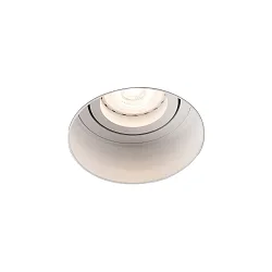 Luminaria empotrable para techos HYDE R GU10 IP20, blanco mate 